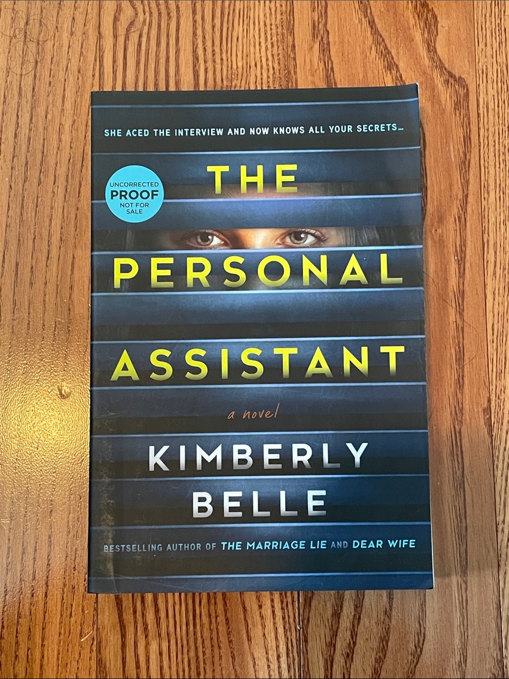 2/$15 ARC, The Personal Assistant by Kimberly Belle